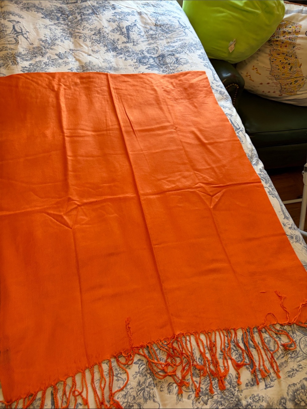 Orange Women’s Scarf - Vibrant Tangerine
